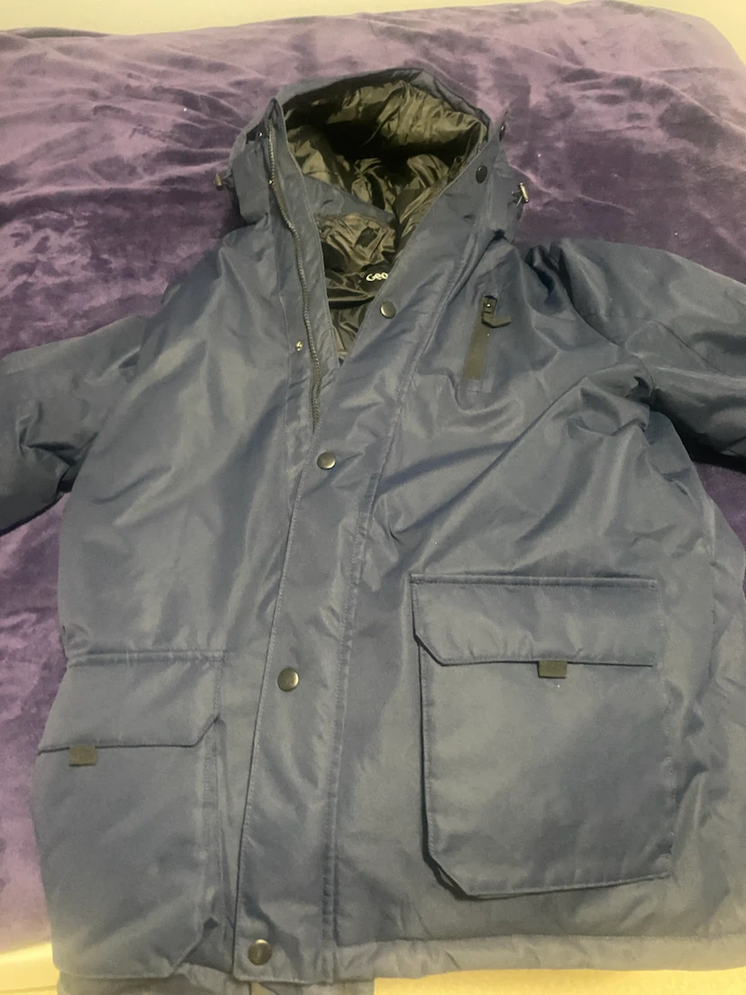 George navy blue winter jacket