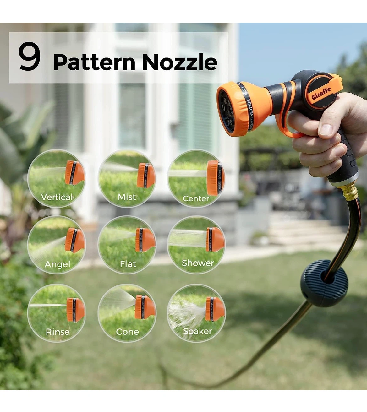 Giraffe Tools 155ft Retractable Garden Hose - photo 4