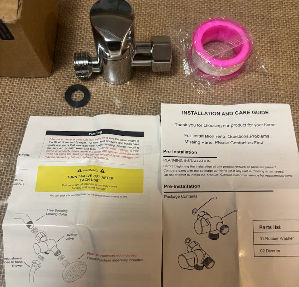 Bidet Diverter Valve - photo 2