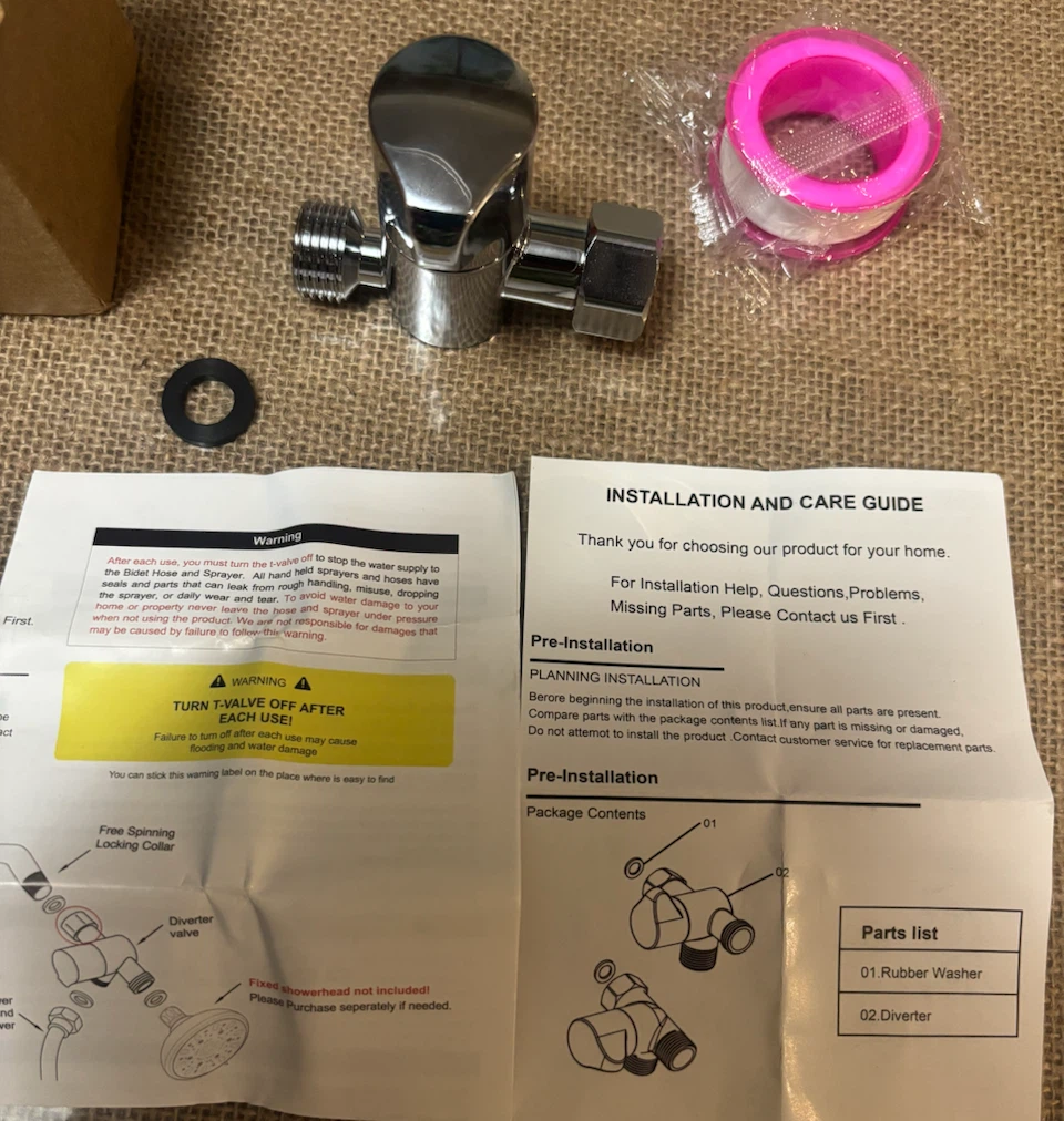 Bidet Diverter Valve - photo 3