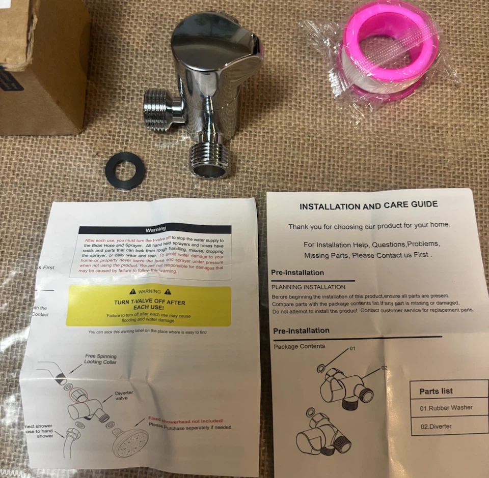 Bidet Diverter Valve - photo 4