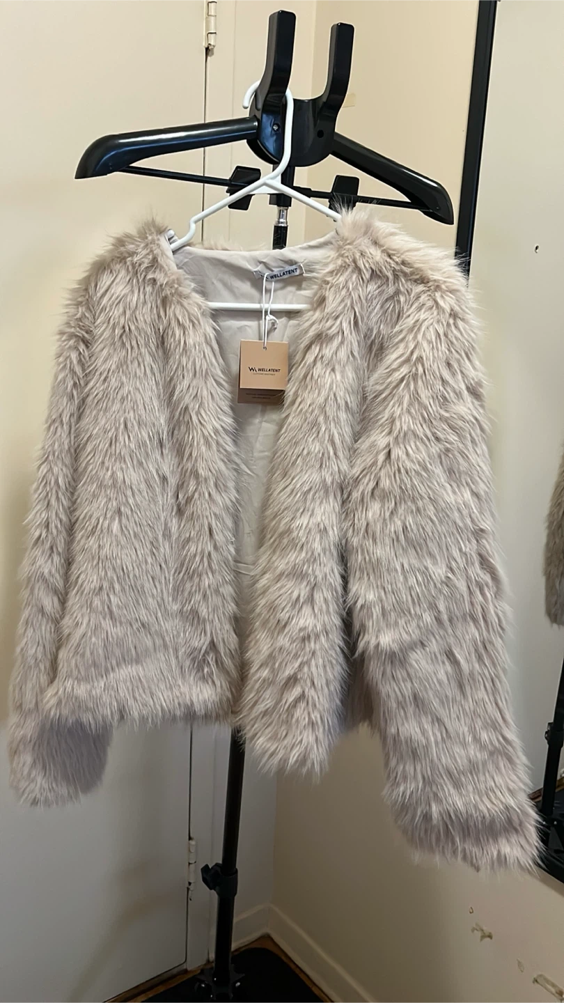 WELLATENT Faux Fur Jacket