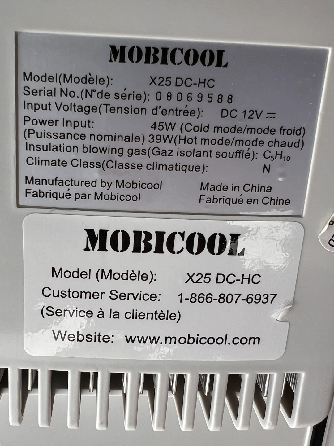 Mobicool Plug-in Heater or Cooler - photo 2