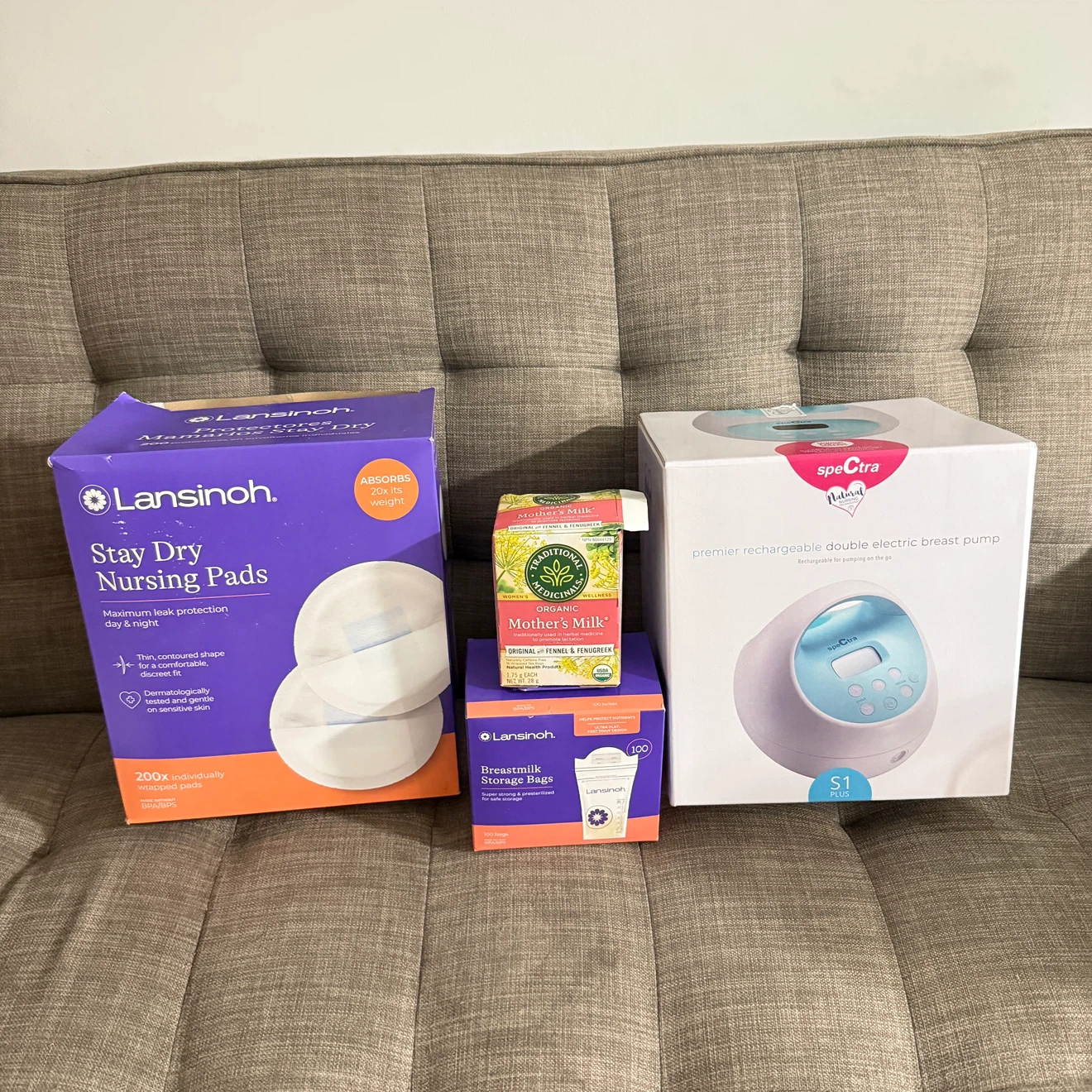Spectra S1 Plus Electric Breast Pump & Breastfeeding Supplies
