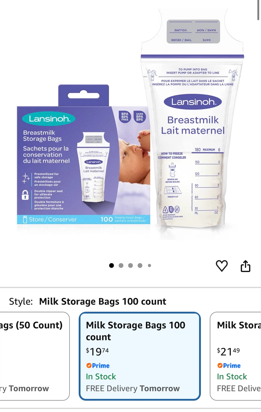 Spectra S1 Plus Electric Breast Pump & Breastfeeding Supplies - photo 3