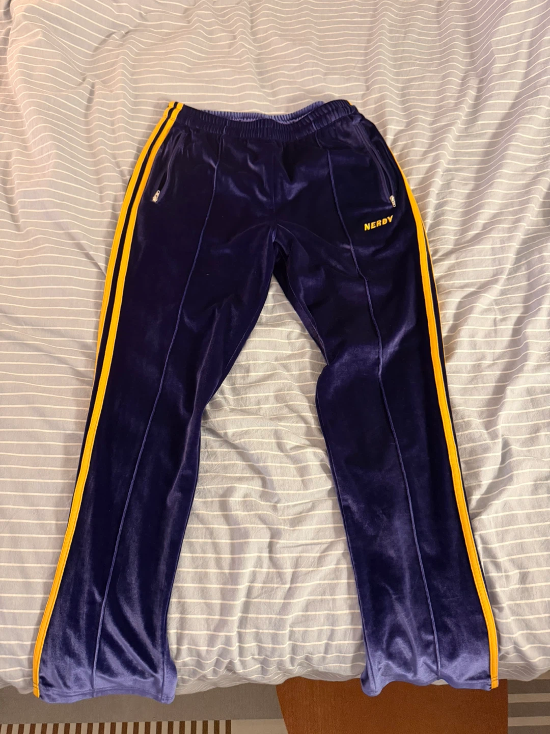 Nerdy Tracksuit Set - Purple Velvet - photo 2