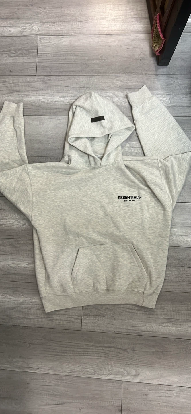 Essentials Fear of God Light Gray Large