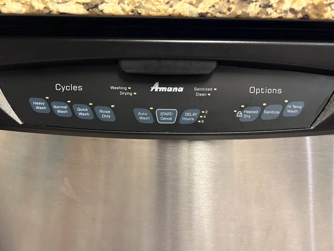 Amana Stainless Steel Dishwasher - photo 2