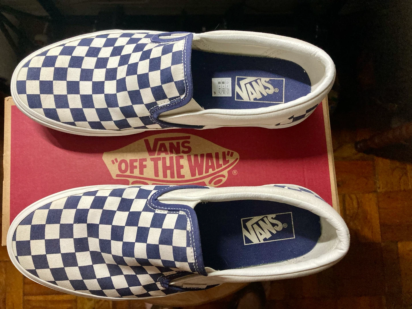 Vans Checkerboard Slip-On Shoes