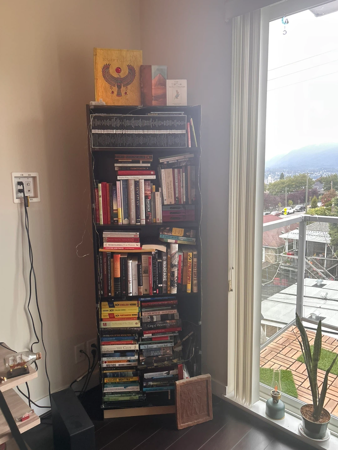 Black IKEA Bookcase