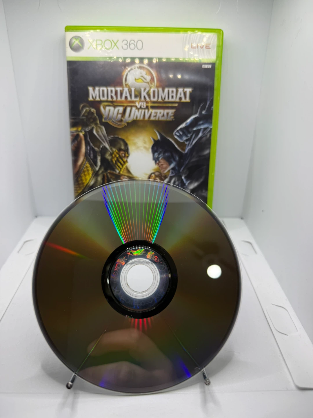 Mortal Kombat vs DC Universe CIB Xbox 360 Game