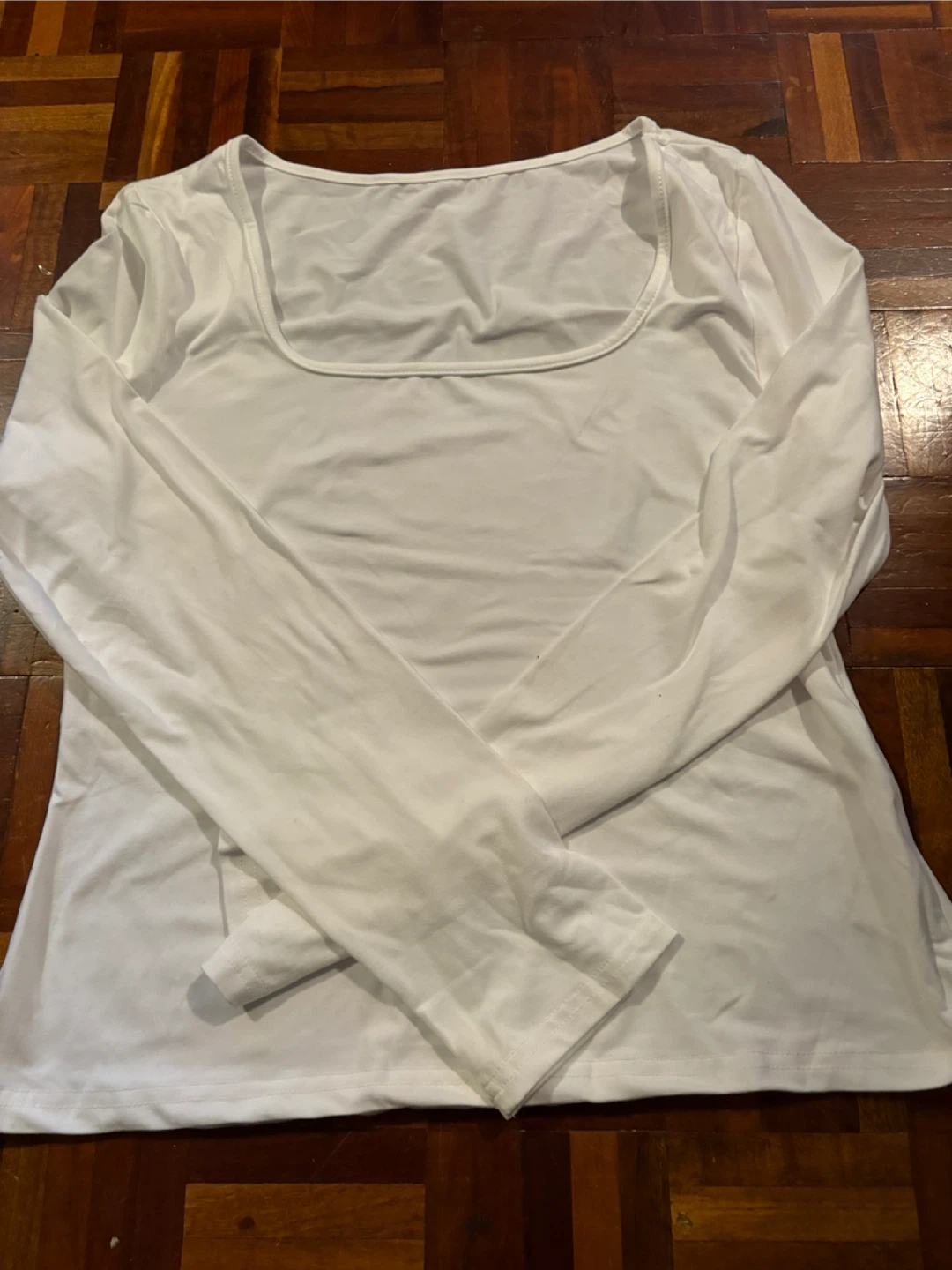 White and Pink Long Sleeve Tops - photo 2