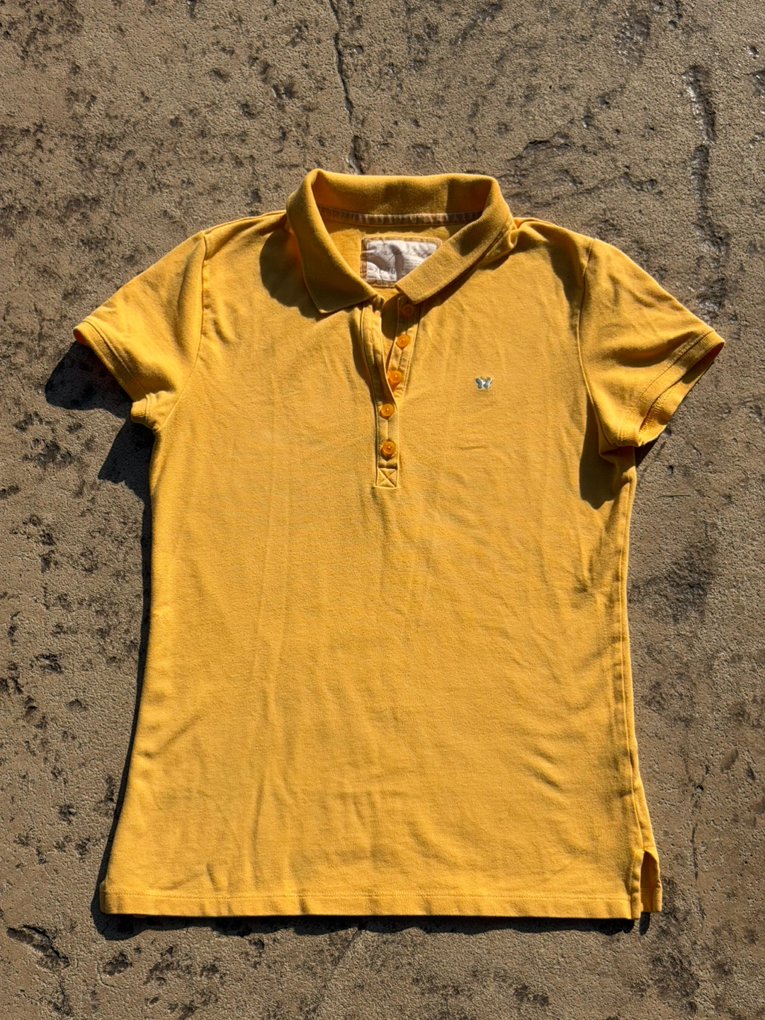 Yellow Aeropostale Polo Shirt - XL/TG