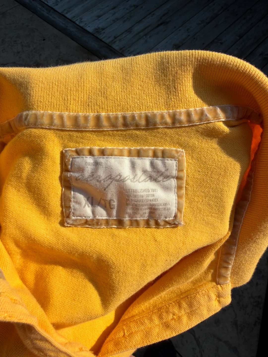 Yellow Aeropostale Polo Shirt - XL/TG - photo 2