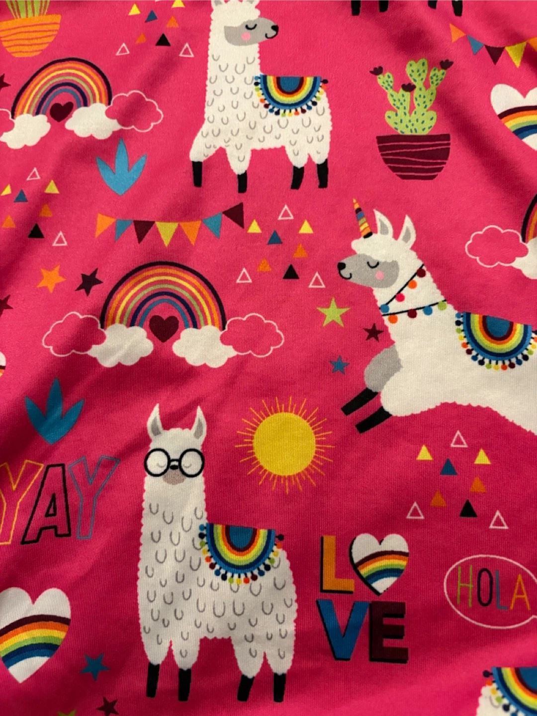 3XL Llama Print Scrub Top - photo 3