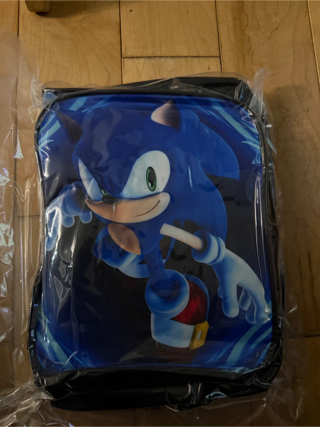 Sonic the Hedgehog backpack and Lunch Box