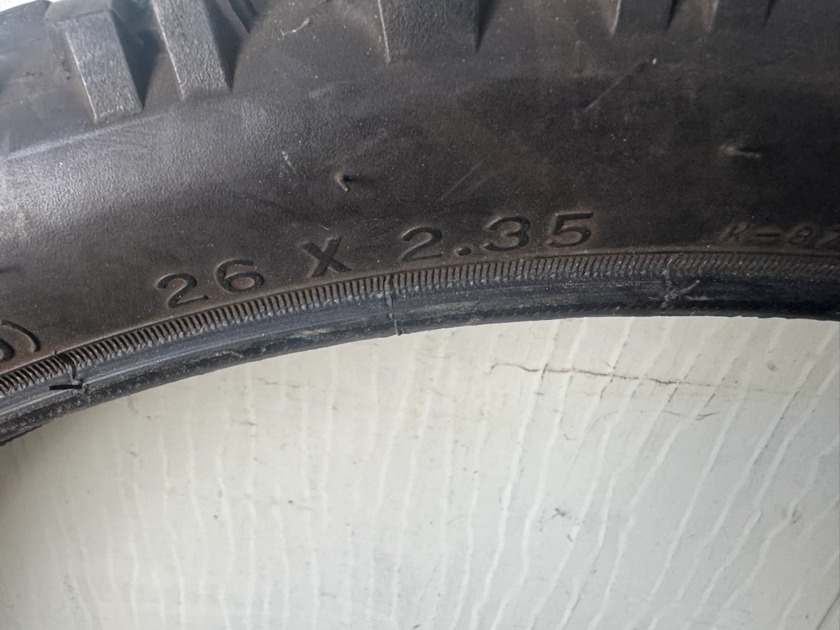 Brand new 26 X 2.35 Mountain Bike Tire. One only - photo 4