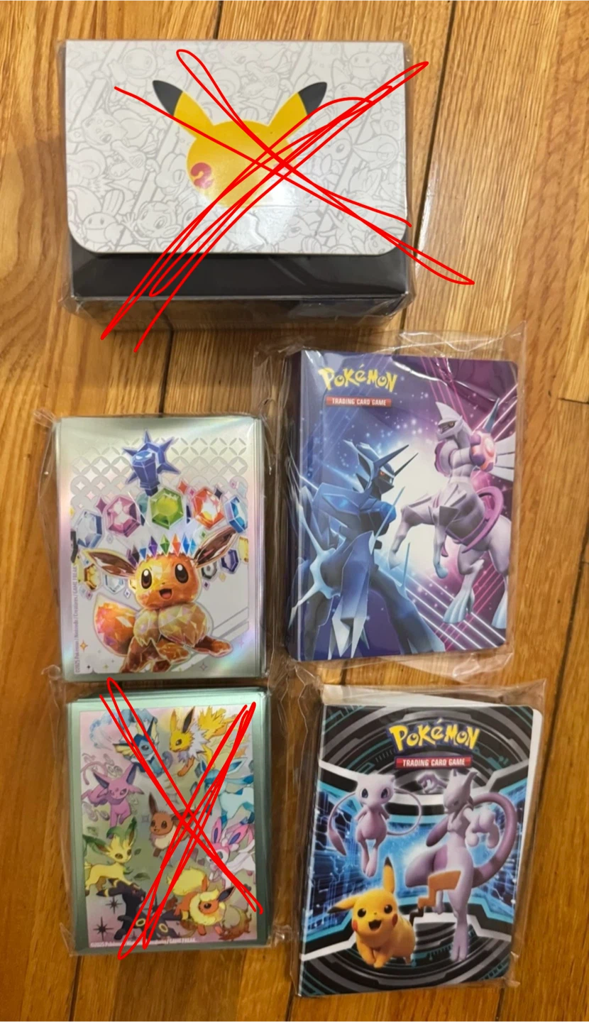Pokemon Card Sleeves and Deck Box Set