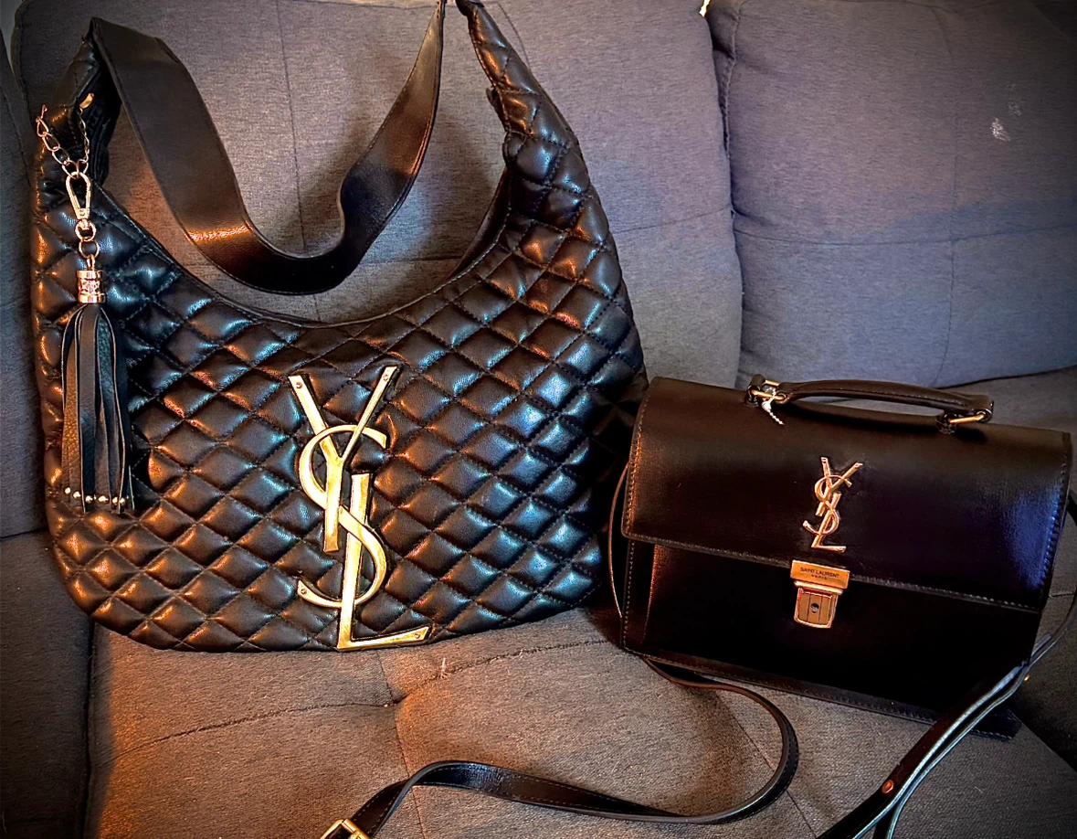 2 beautiful YSL handbags!
