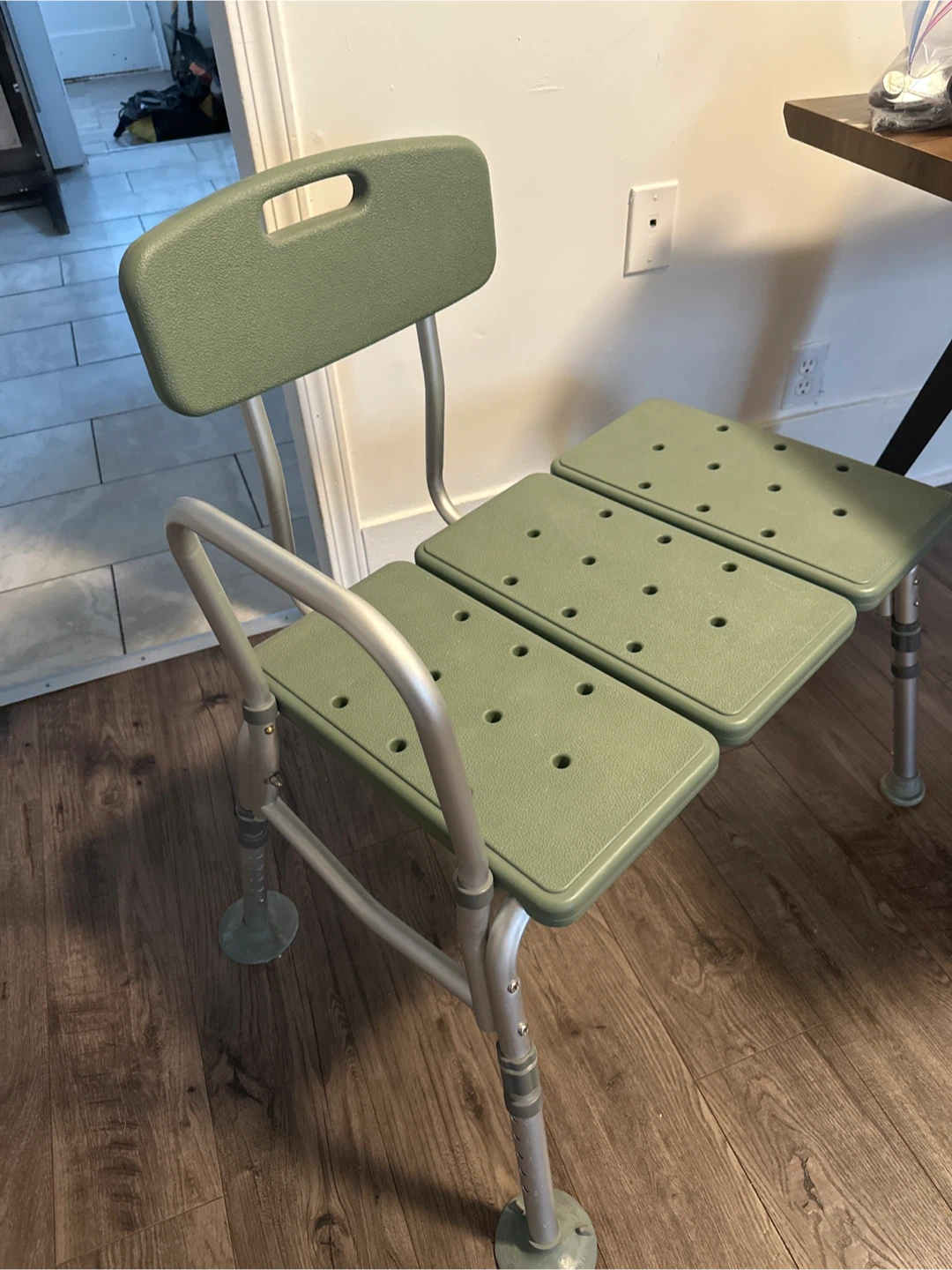Shower Chair with Backrest - photo 3