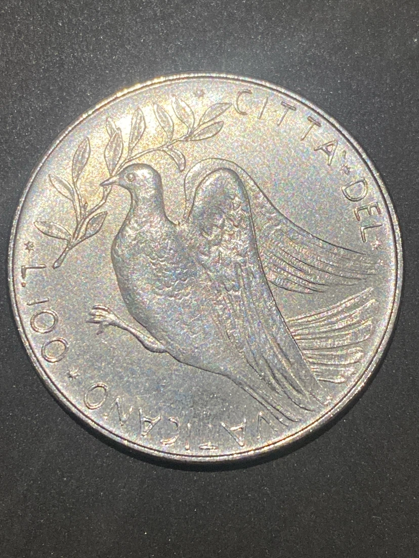1975 Vatican City 100 Lire Coin