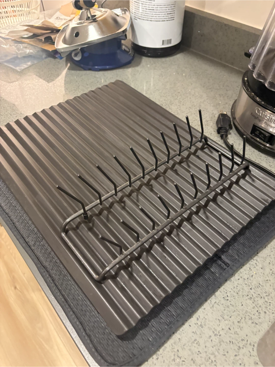 IKEA Dish Drying Mat with Rack