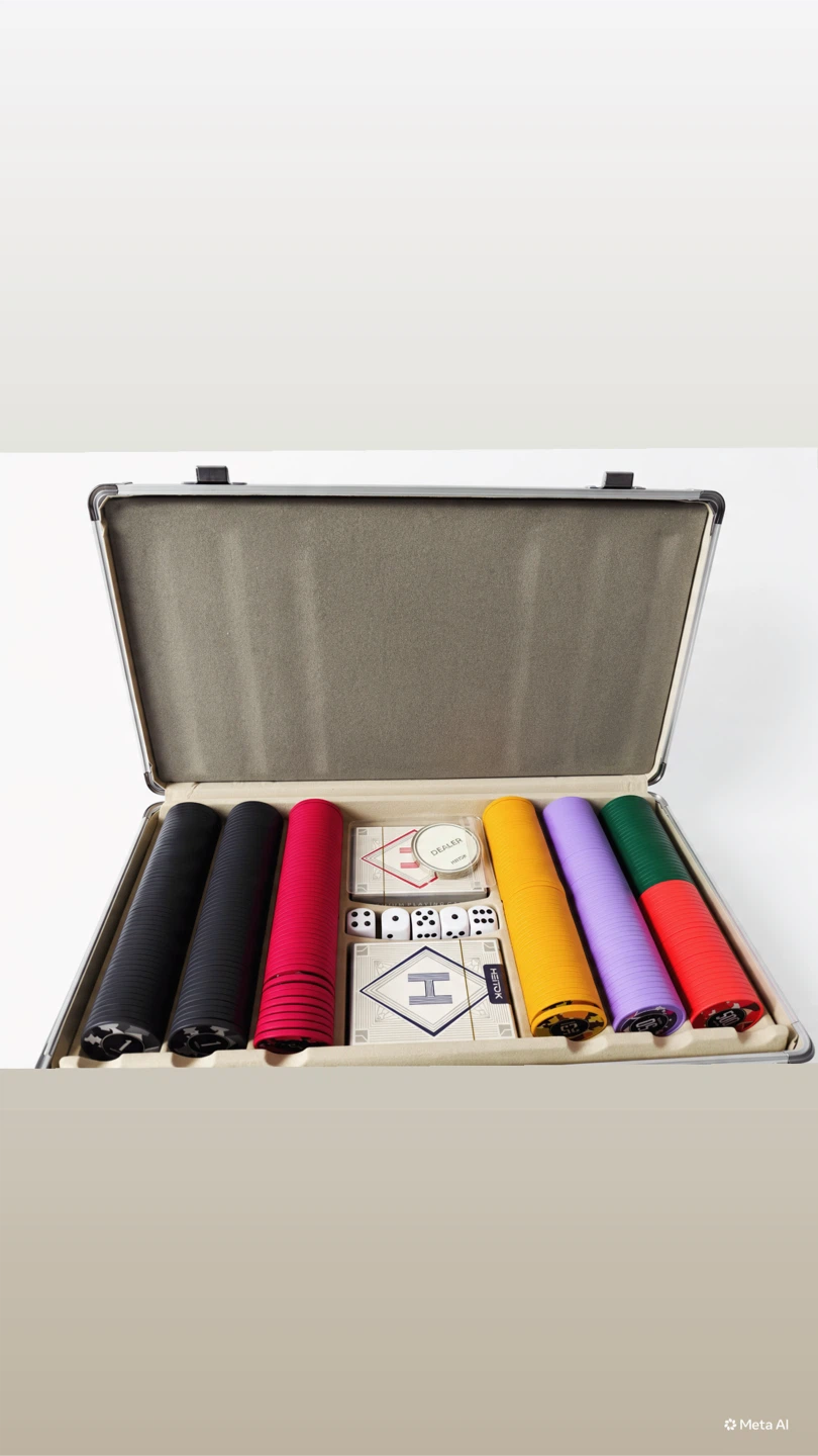 Aluminum Poker Chip Set Case