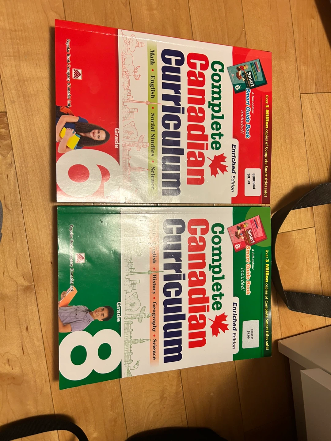 Canadian Curriculum Grade 6 & 8 Textbooks