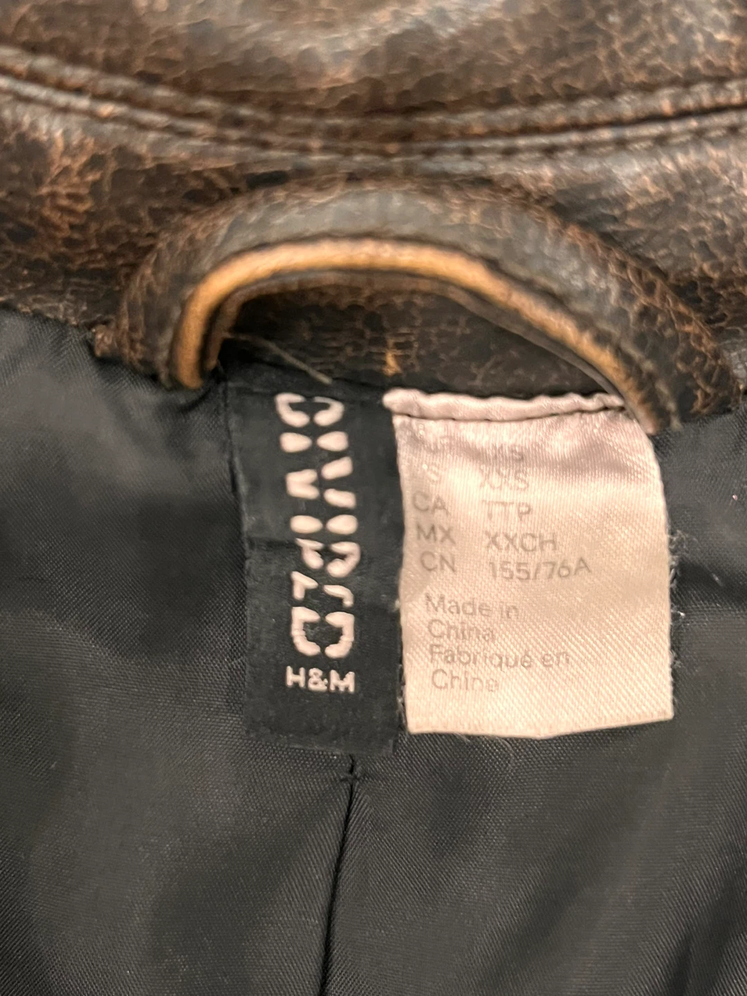 &M Faux Leather Biker Jacket - photo 2