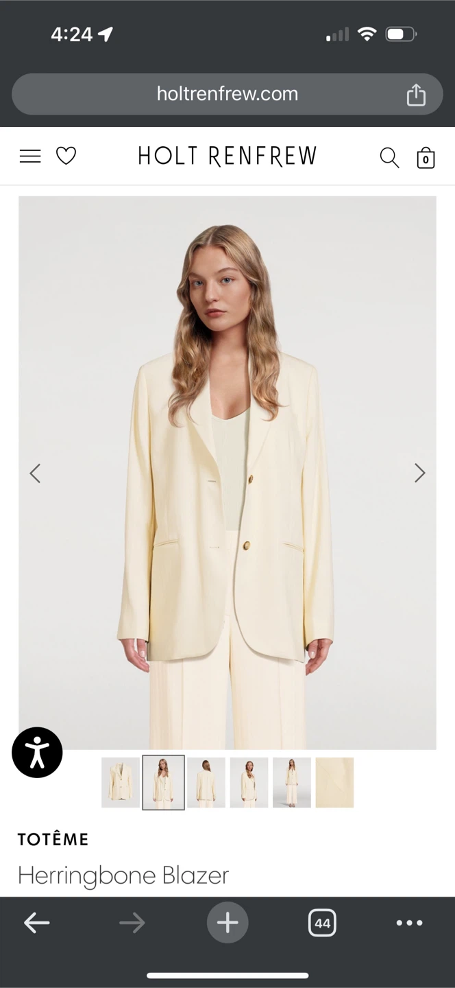 TOTÊME Herringbone Blazer - photo 4