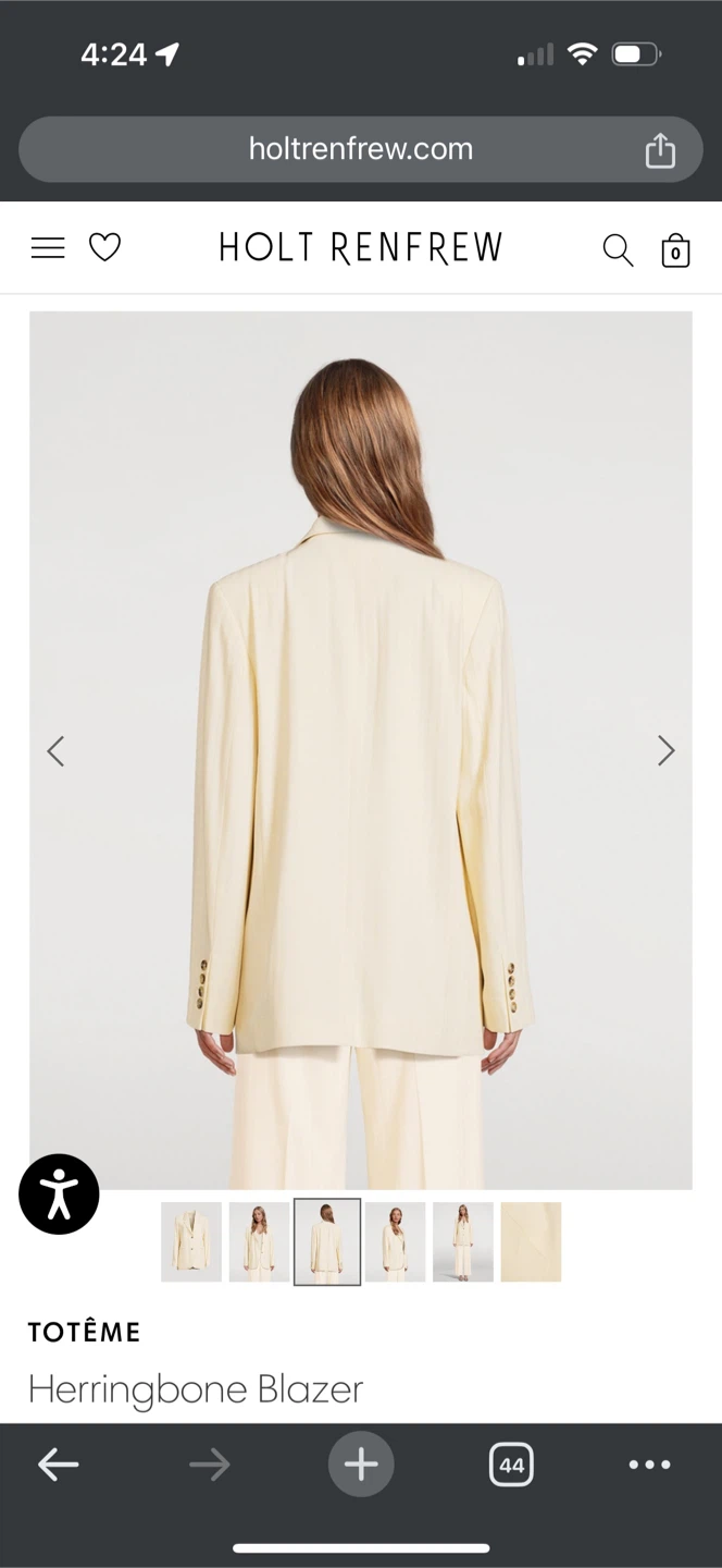 TOTÊME Herringbone Blazer - photo 5