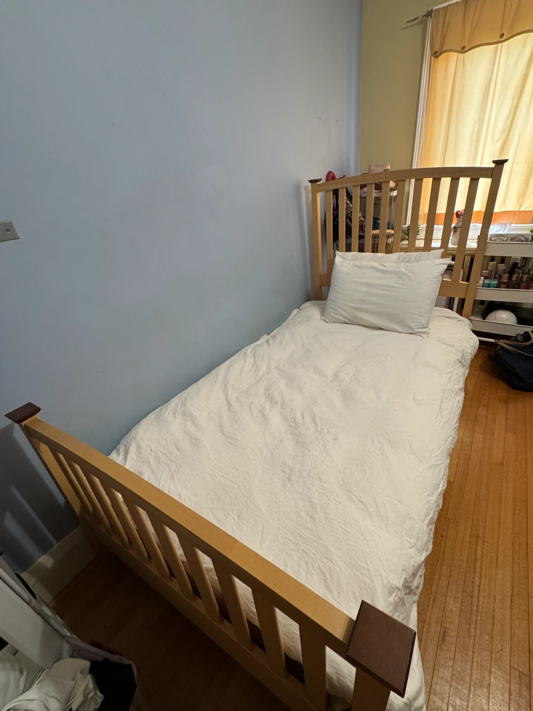Idomo Twin Bed Frame With Pull-Out Drawer + Mattress - photo 3