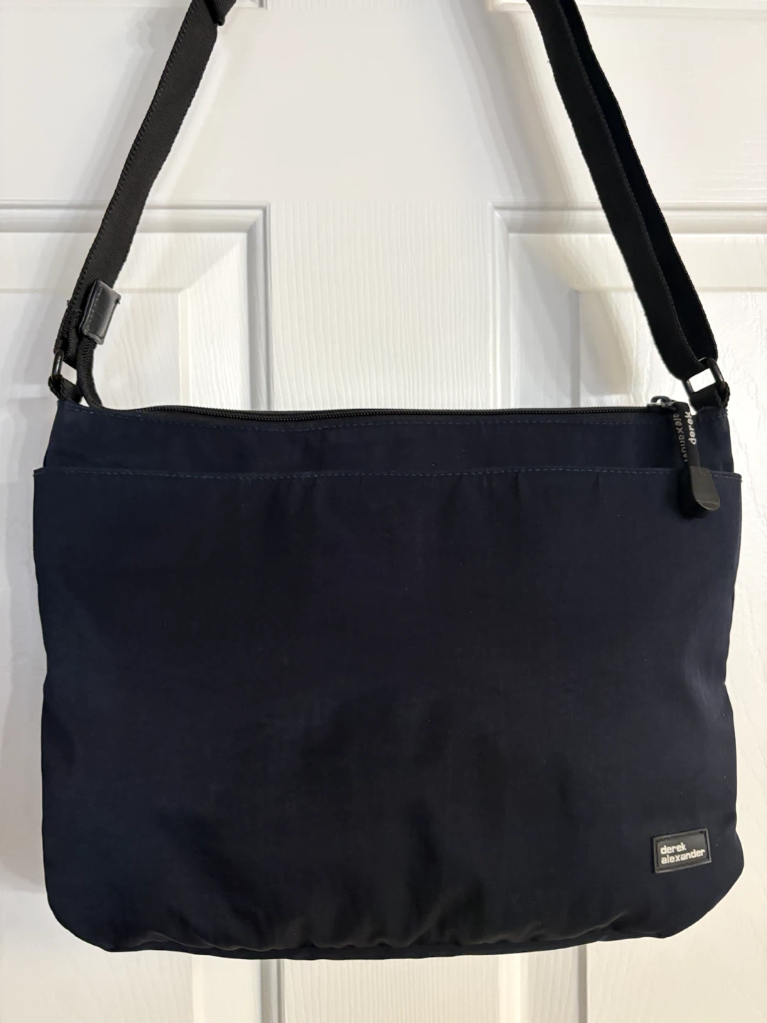 Derek Alexander Navy Blue Crossbody Bag