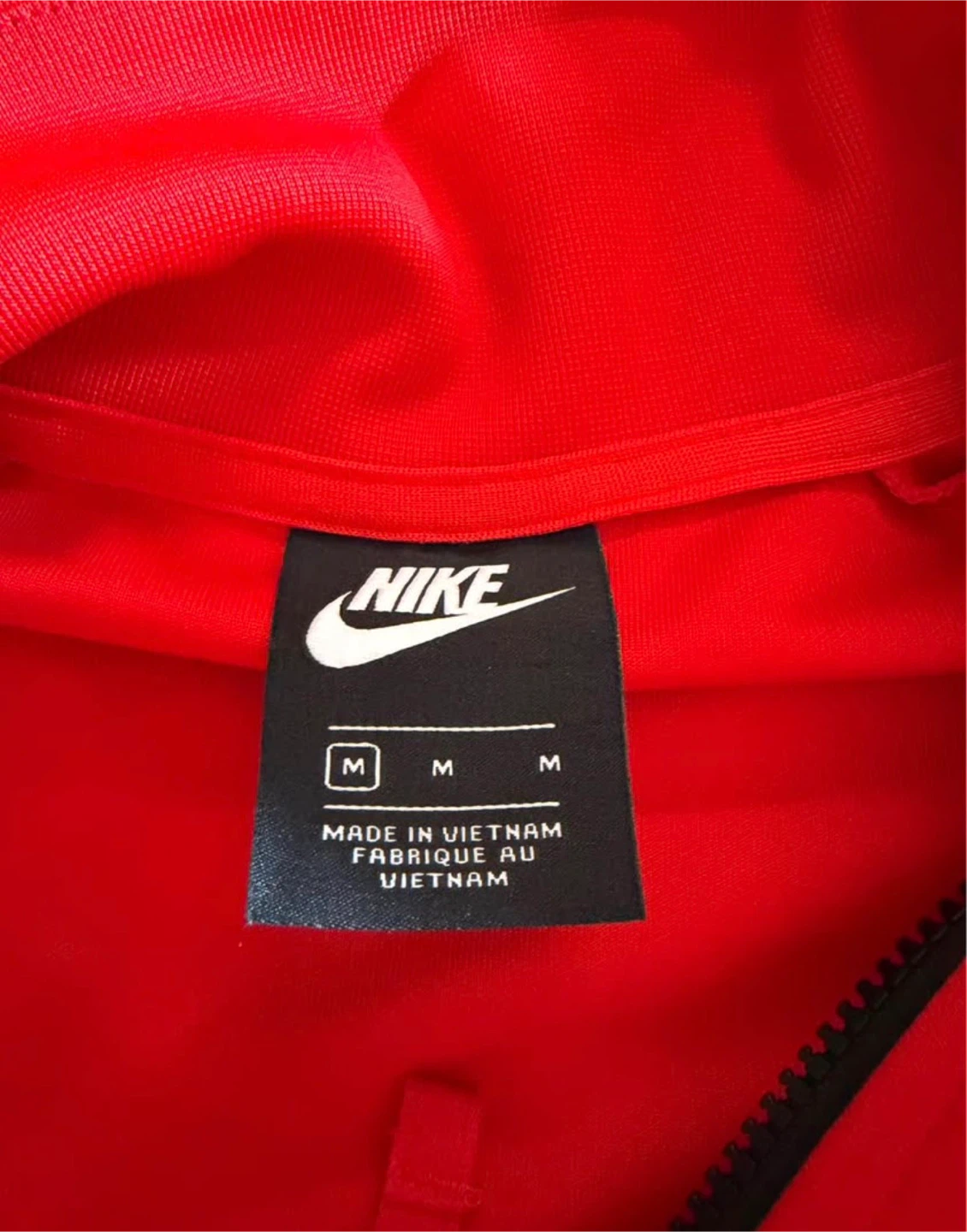 Nike Air Track Jacket - Red/Black/White - Medium - photo 3