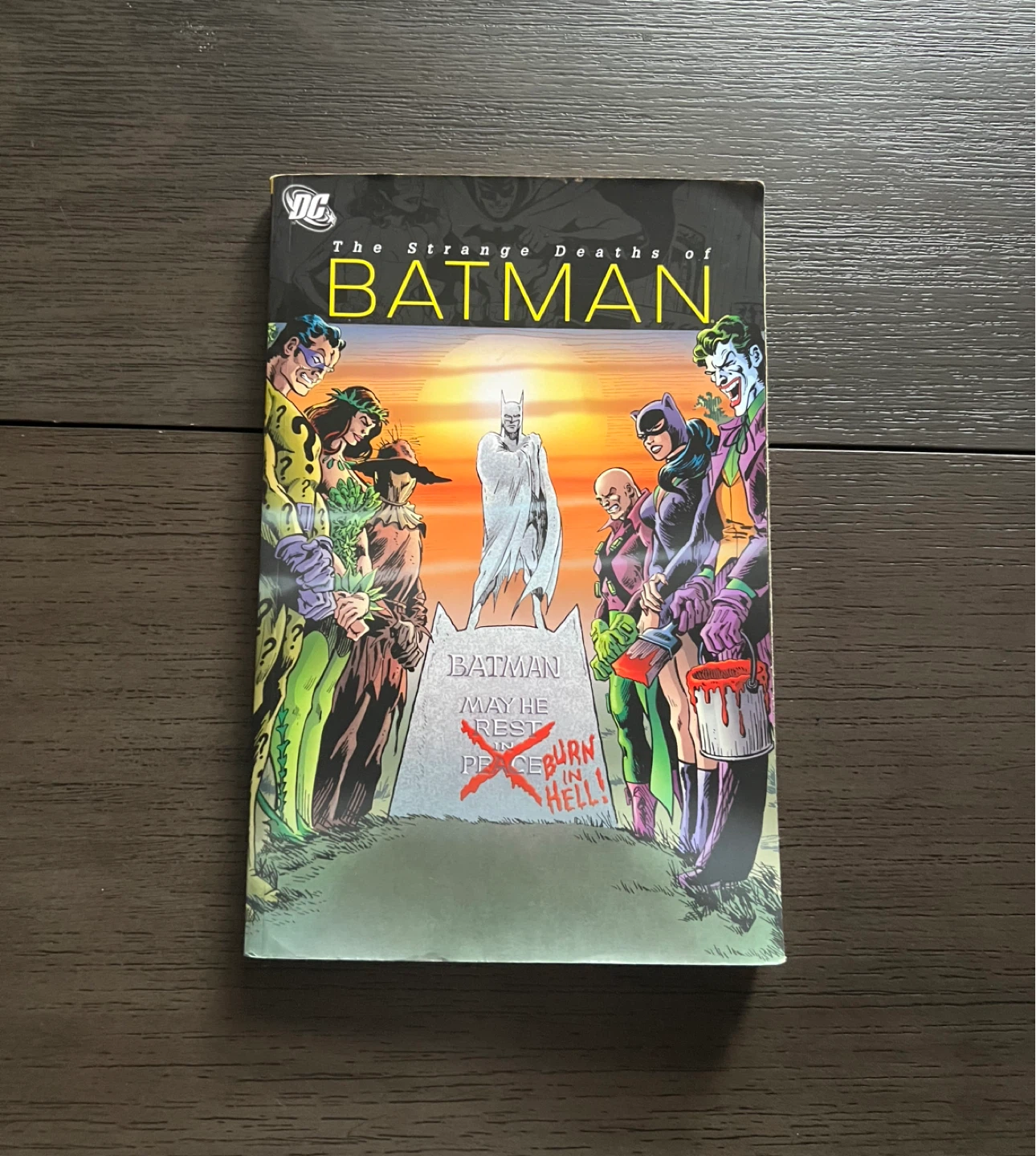 The Strange Deaths Of Batman Comic