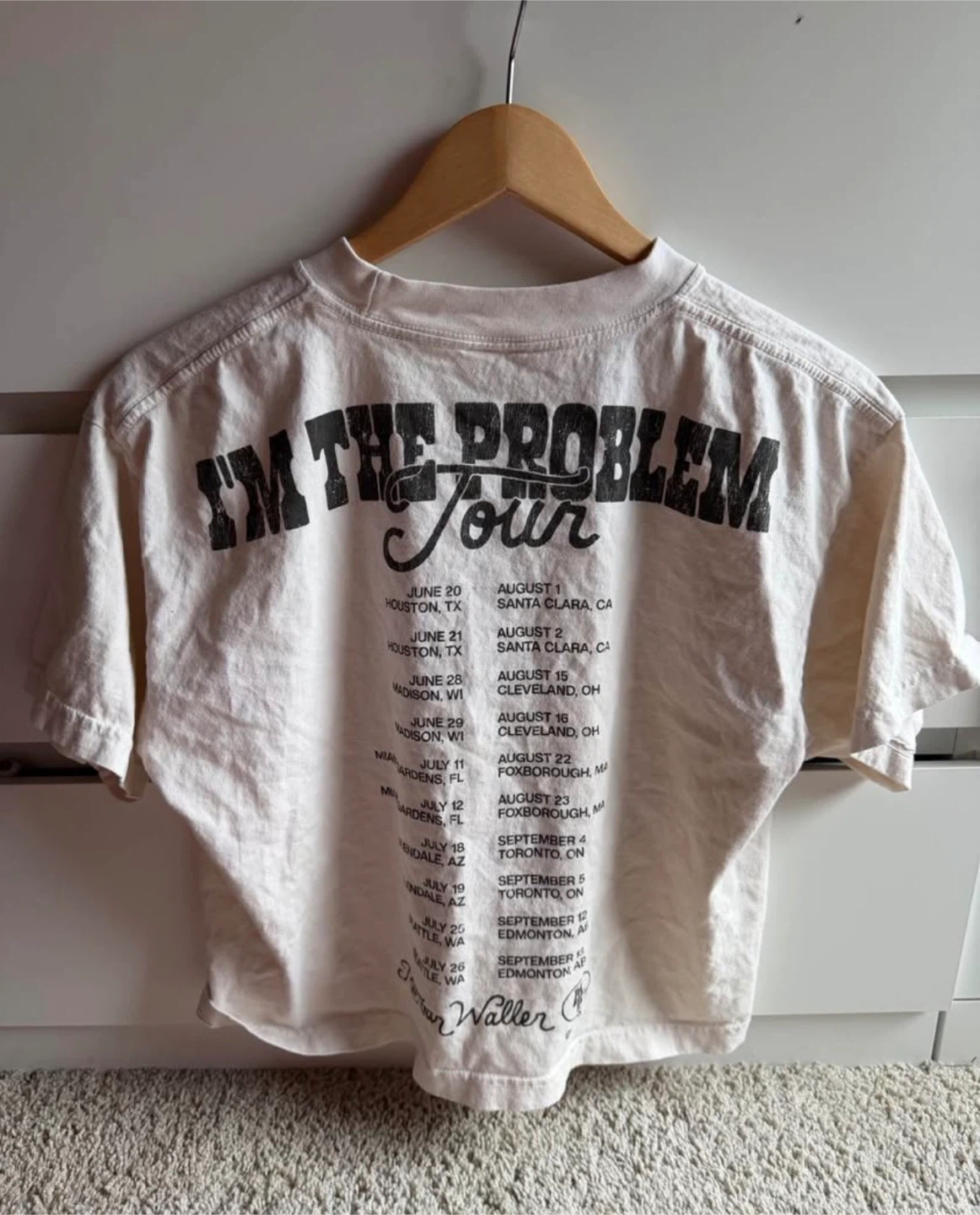 Morgan Wallen "I'm The Problem" Tour T-Shirt - photo 2