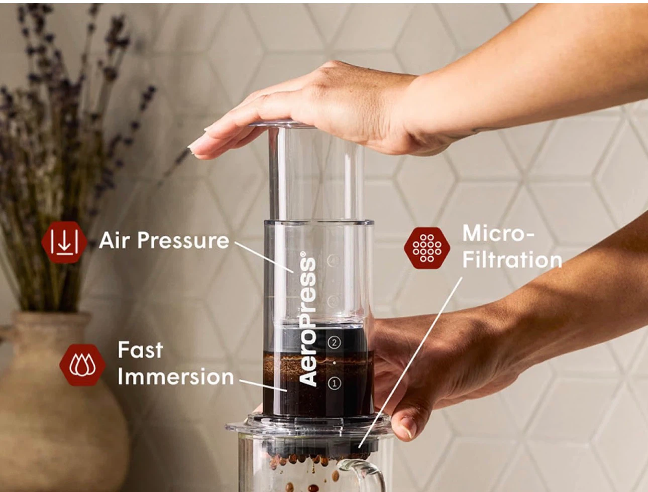 AeroPress Clear Coffee Maker - photo 2