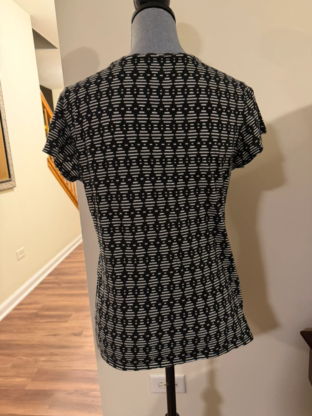 LMy Favorite Tee" Black & White T-Shirt Size L - photo 2