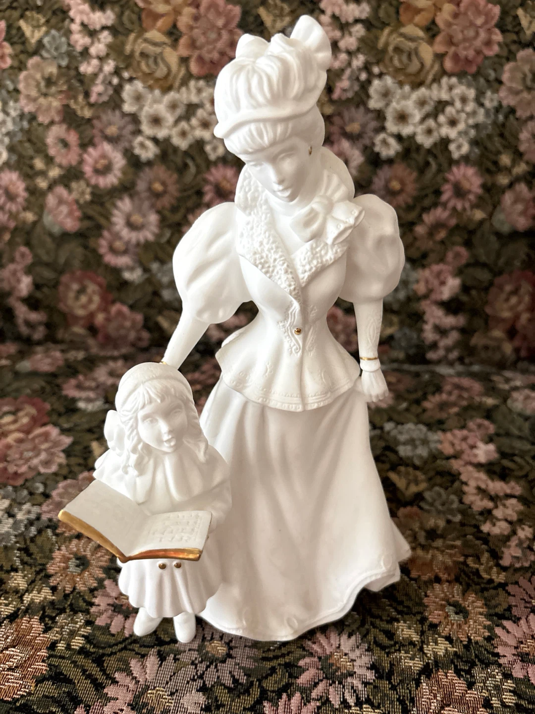 Vintage Mother and Child Figurine