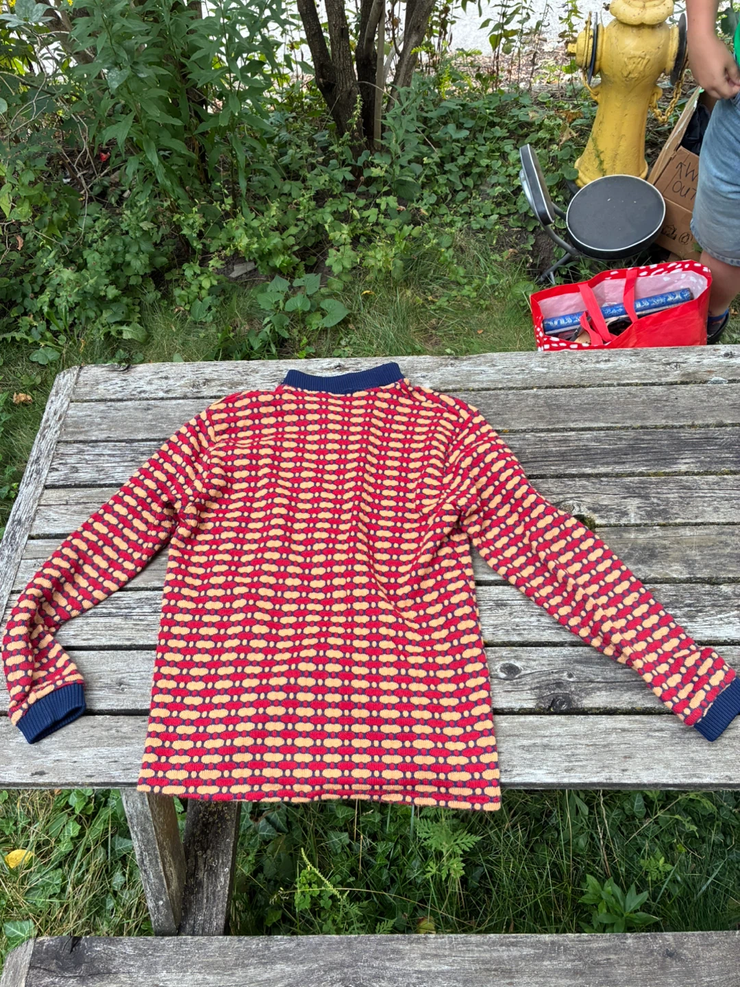 Vintage Patterned Sweater