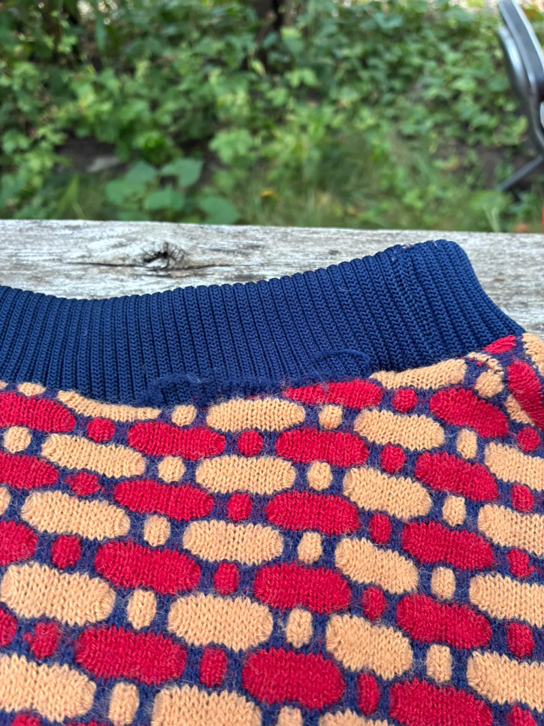 Vintage Patterned Sweater - photo 2