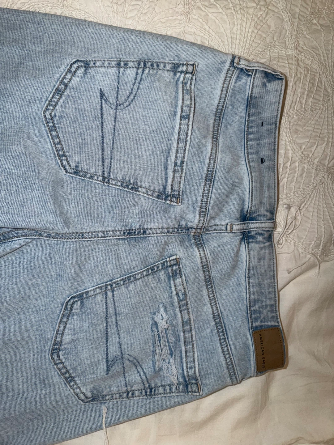 American Eagle Super High Rise Wide Leg Jeans - photo 3