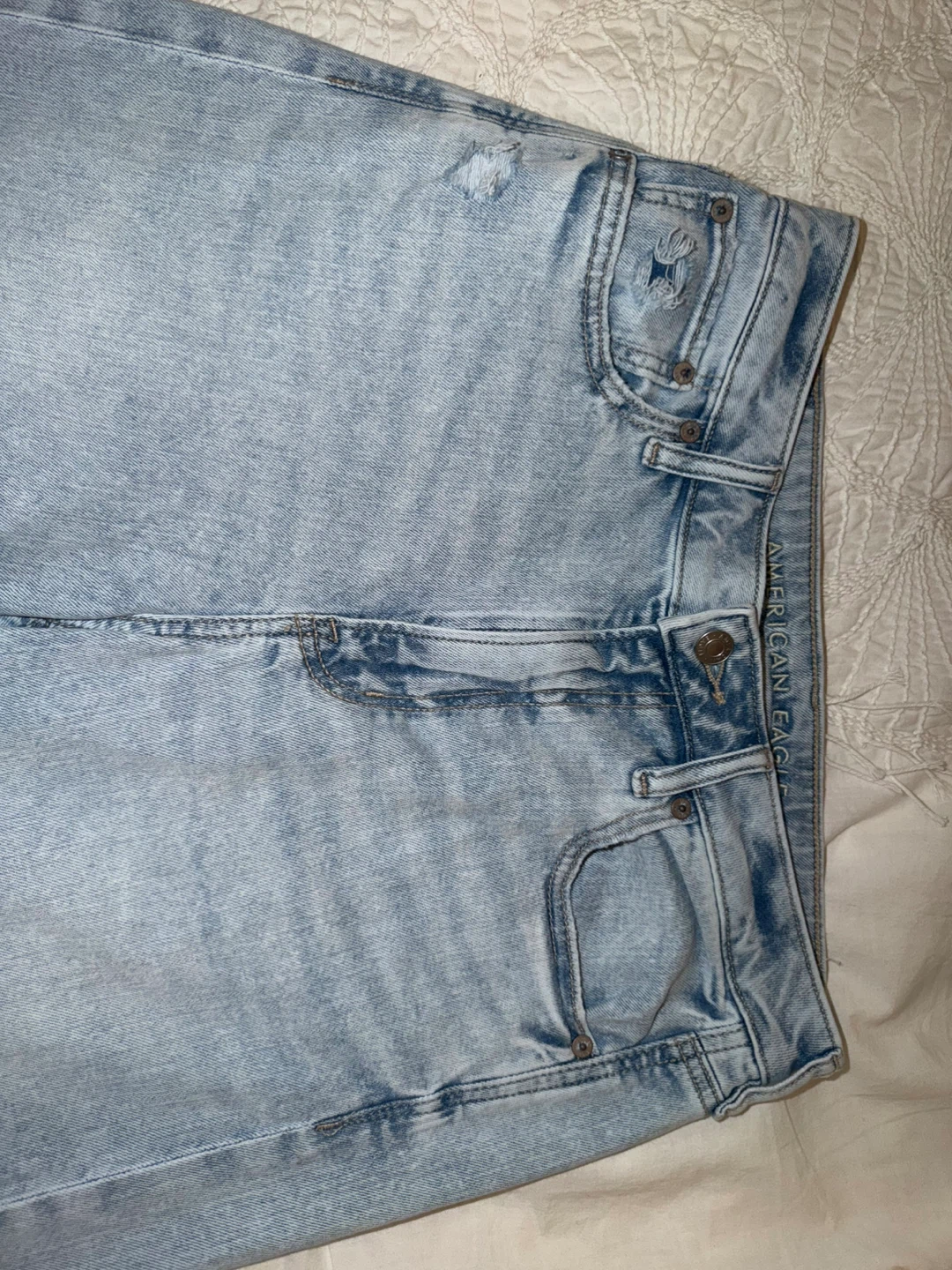 American Eagle Super High Rise Wide Leg Jeans - photo 5