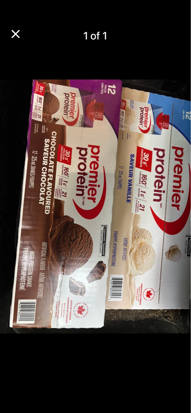 Premier l Protein Shakes - Chocolate & Vanilla (12 Pack) - photo 2