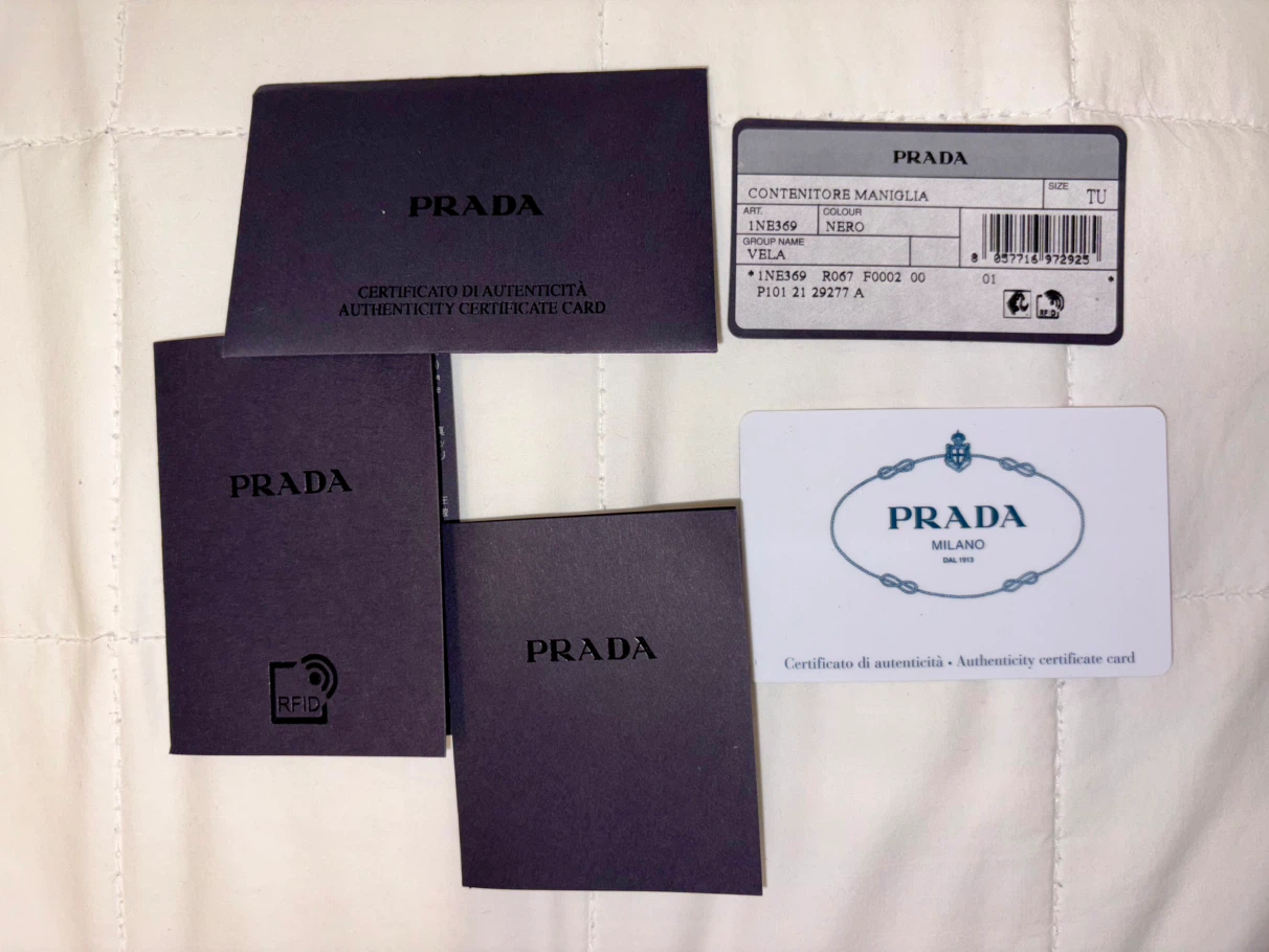 Prada Re Nylon Pouch Bag - photo 3