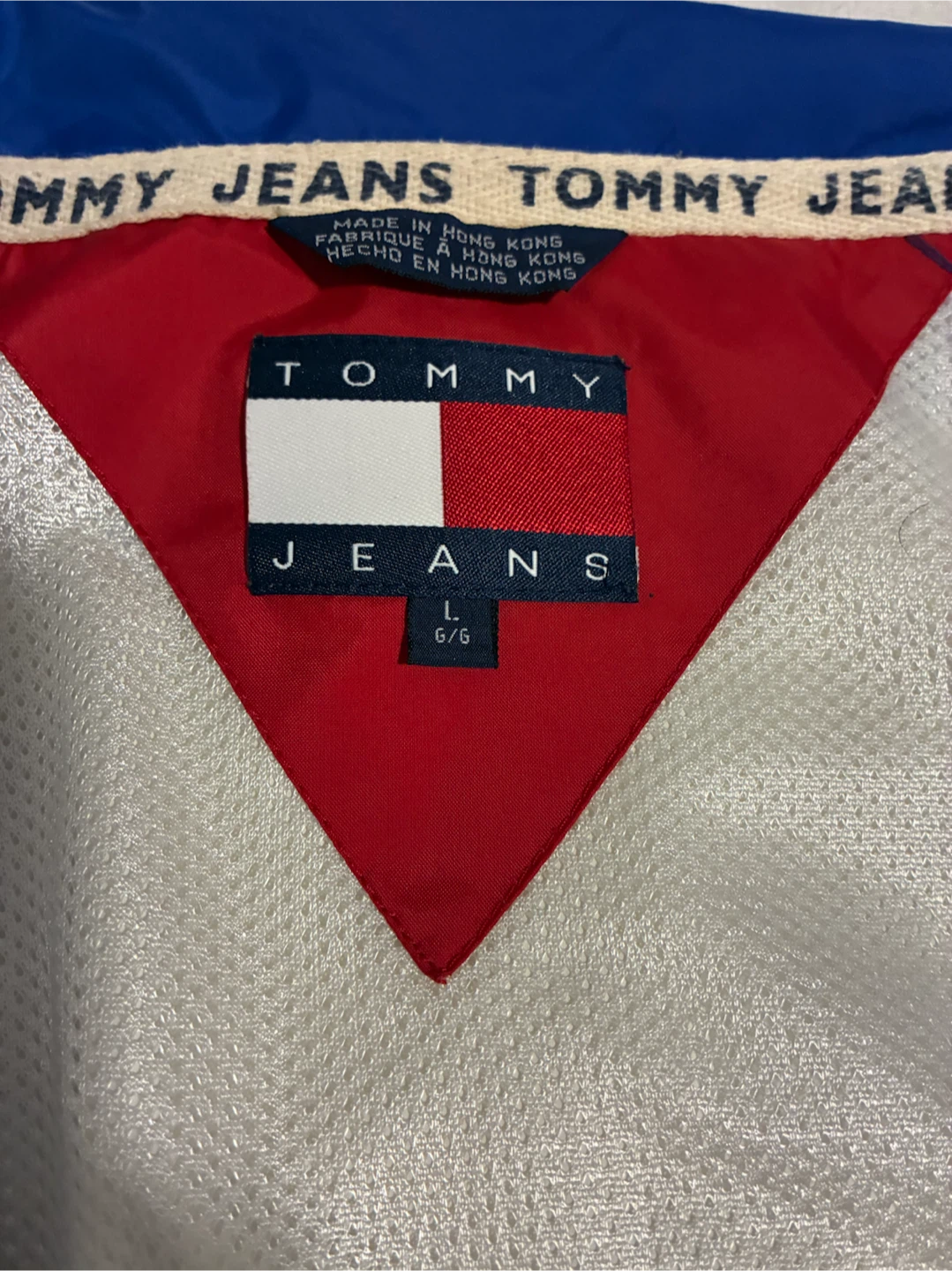 Tommy Jeans Blue & Yellow Windbreaker Jacket - photo 3