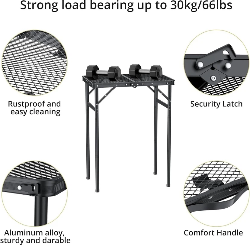 New Anbte Folding Mesh Grill / Camping Table - photo 4