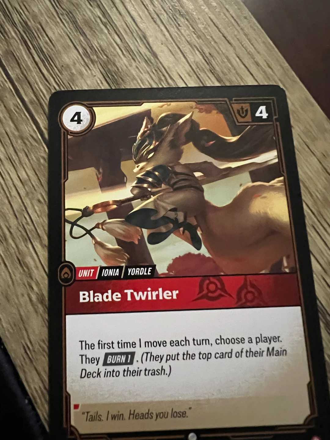 League of Legends Blade Twirle