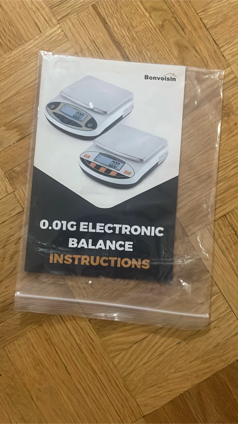Bonvoisin 5000g x 0.01g Digital High Precision Electronic Scale - photo 5