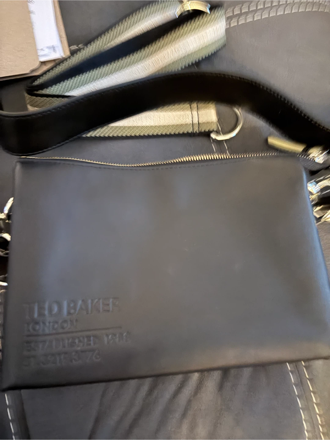 Ted Baker Black Leather Clutch Bag - photo 2